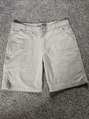 Carhartt Rugged Flex Men’s Khaki Flat Front Shorts